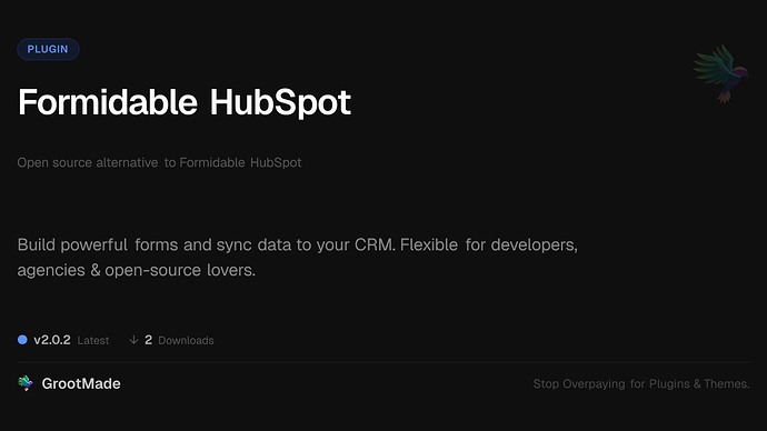 Formidable HubSpot