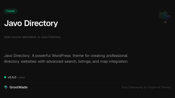 Javo Directory