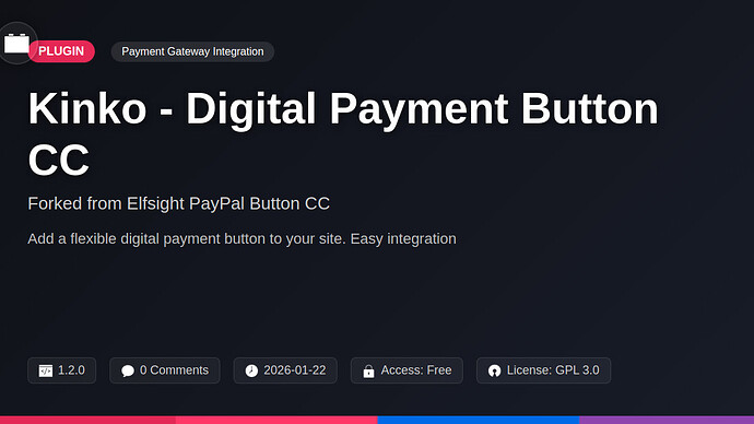 Elfsight PayPal Button CC