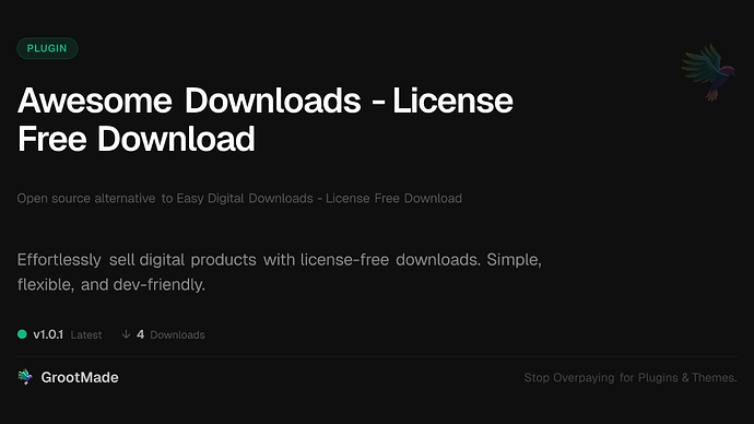 Awesome Downloads - License Free Download