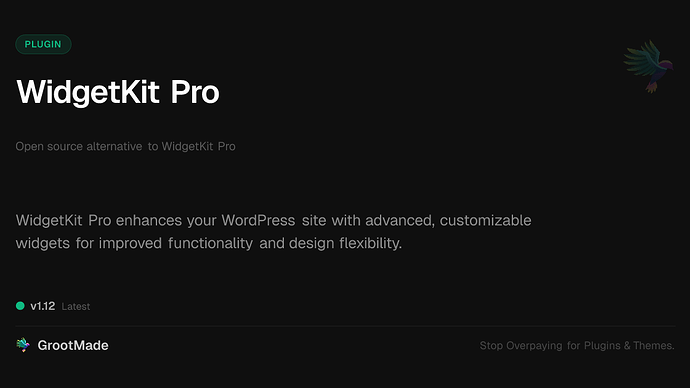 WidgetKit Pro