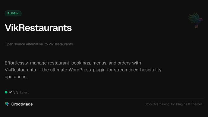 VikRestaurants