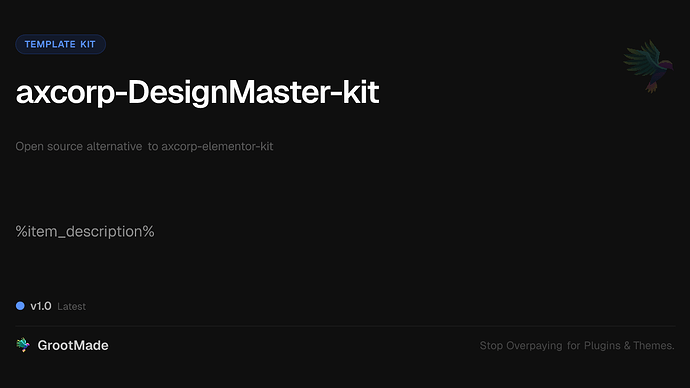 axcorp-DesignMaster-kit