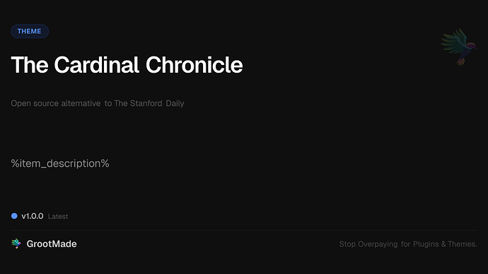 The Cardinal Chronicle