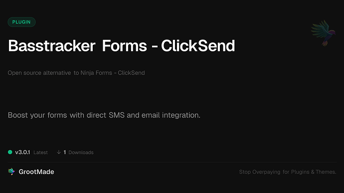 Basstracker Forms - ClickSend