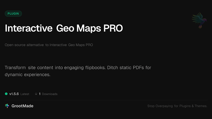 Interactive Geo Maps PRO