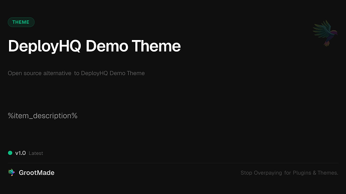 DeployHQ Demo Theme
