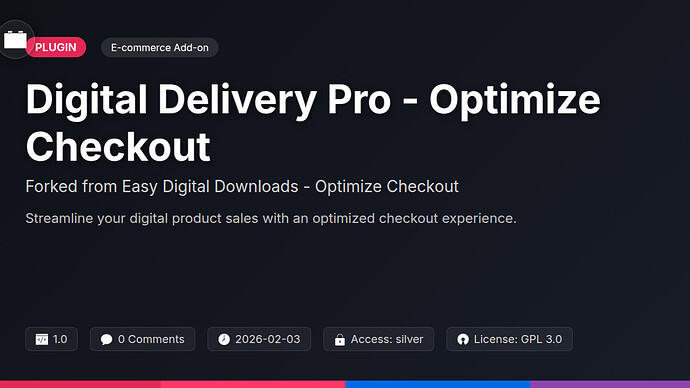 Awesome Downloads - Optimize Checkout