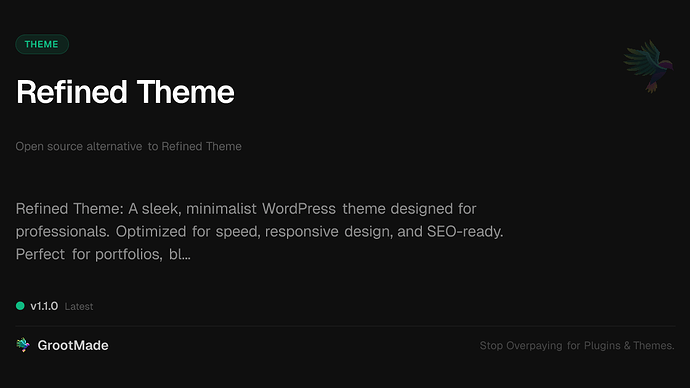 Refined Theme