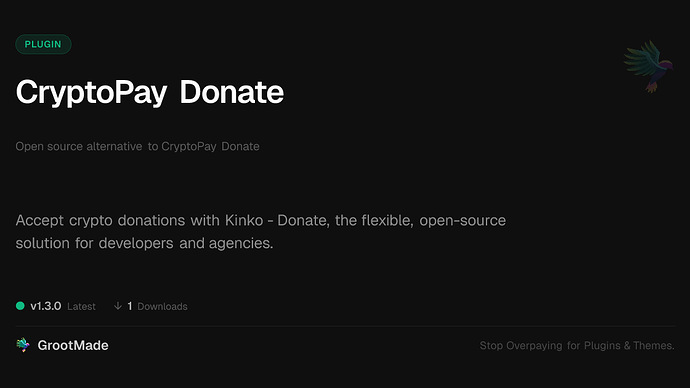 CryptoPay Donate