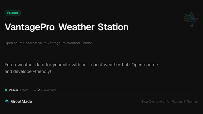 VantagePro Weather Station