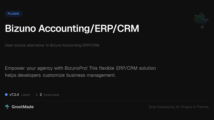 Bizuno Accounting/ERP/CRM