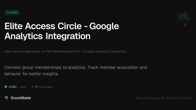 Elite Access Circle - Google Analytics Integration