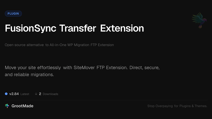 FusionSync Transfer Extension