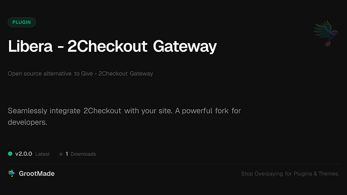 Libera - 2Checkout Gateway