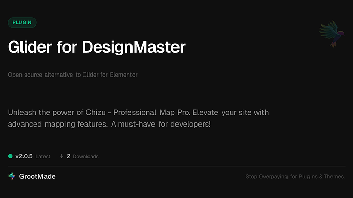 Glider for DesignMaster