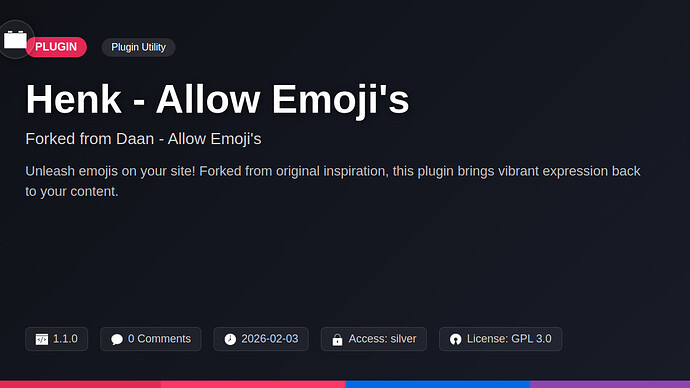 HENK - Allow Emoji's