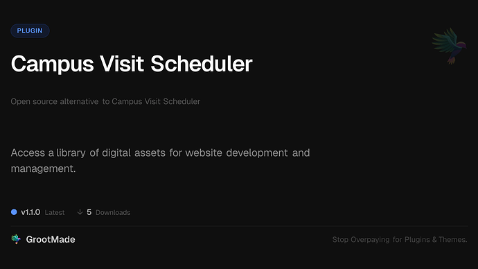 Campus Visit Scheduler