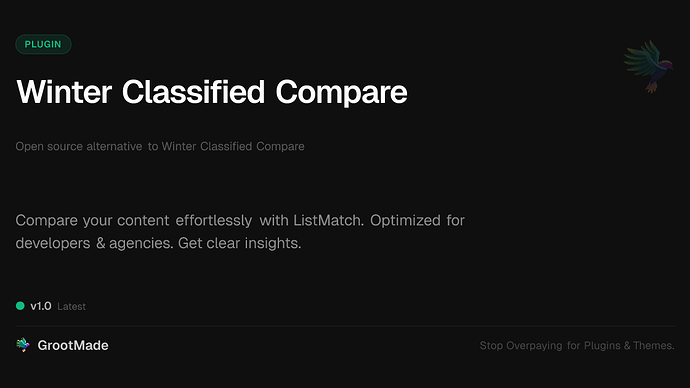 Winter Classified Compare