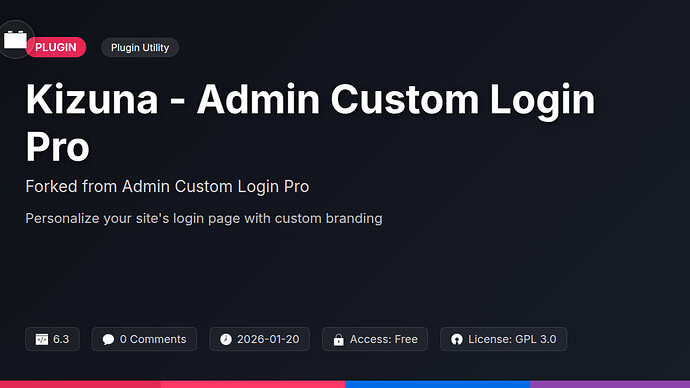 Admin Custom Login Pro