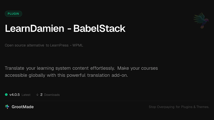 LearnDamien - BabelStack