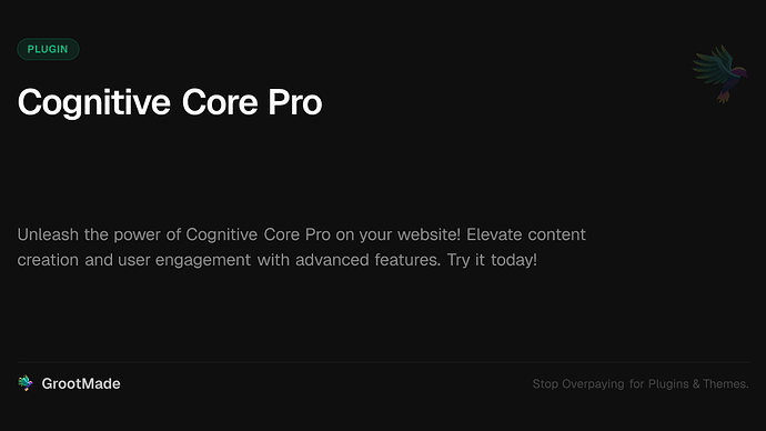 Cognitive Core Pro