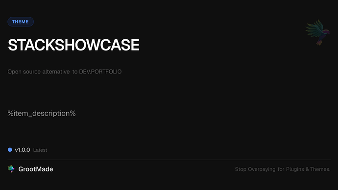 STACKSHOWCASE