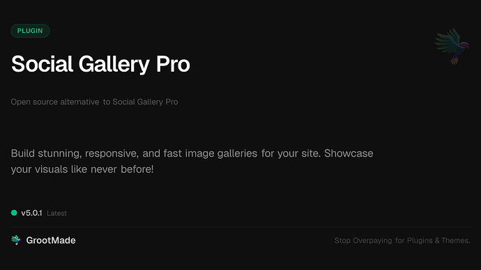 Social Gallery Pro