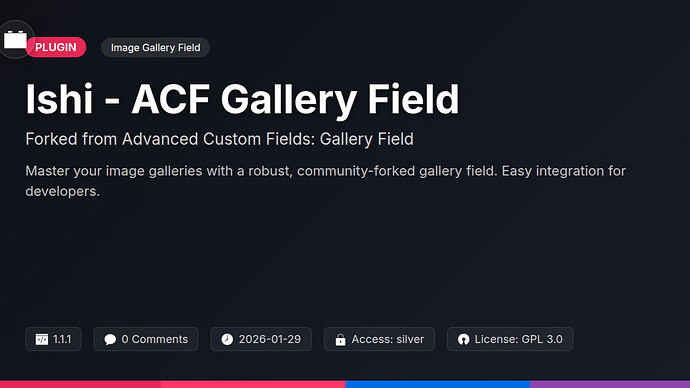Advanced Custom Fields: Gallery Field