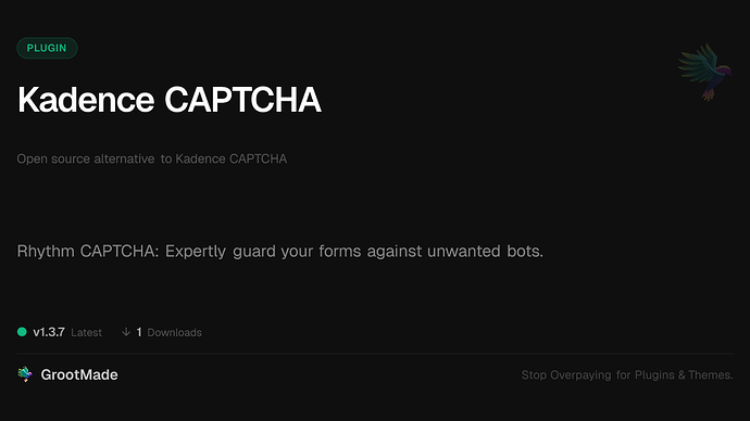 Kadence CAPTCHA