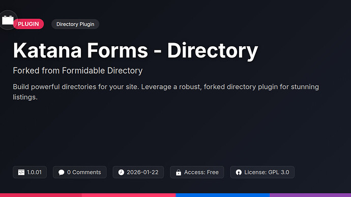 Formidable Directory