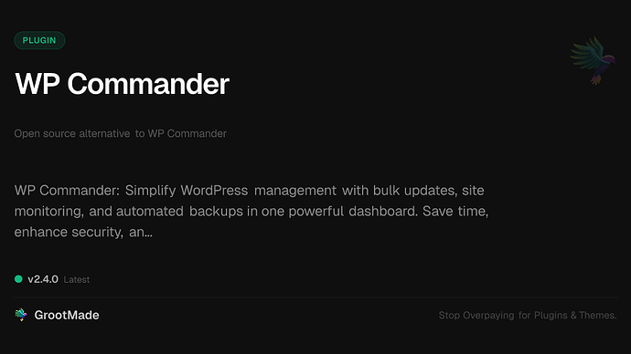 WP Commander