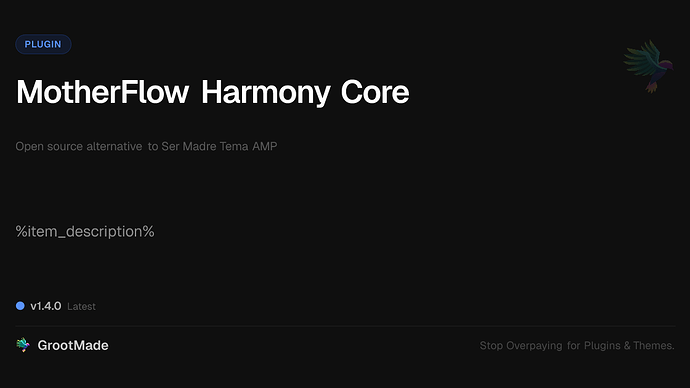 MotherFlow Harmony Core