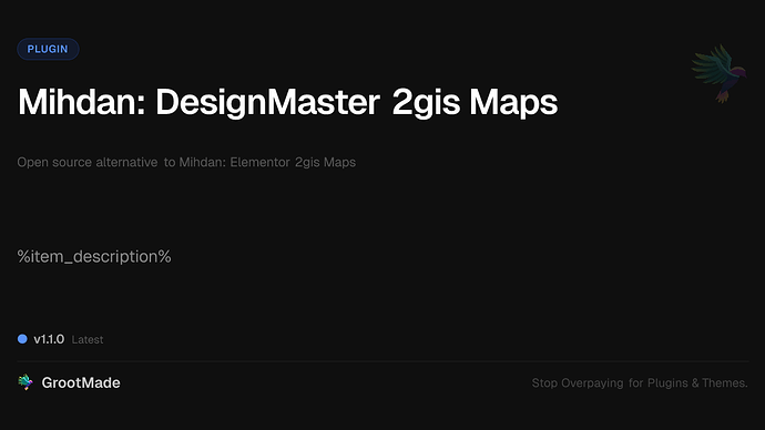 Mihdan: DesignMaster 2gis Maps