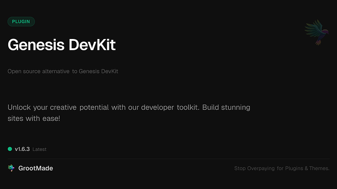Genesis DevKit