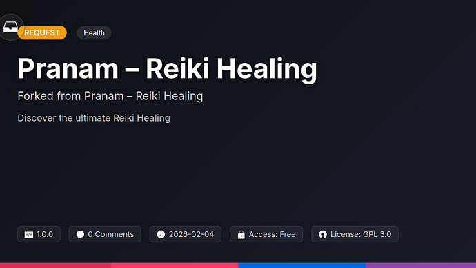 Pranam – Reiki Healing  Meditation WordPress Theme
