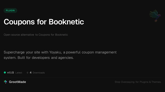 Coupons for Booknetic