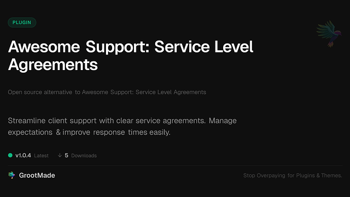 Awesome Support: Service Level Agreements