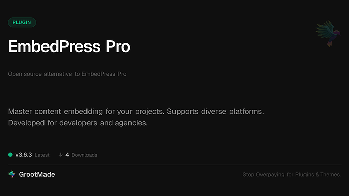 EmbedPress Pro