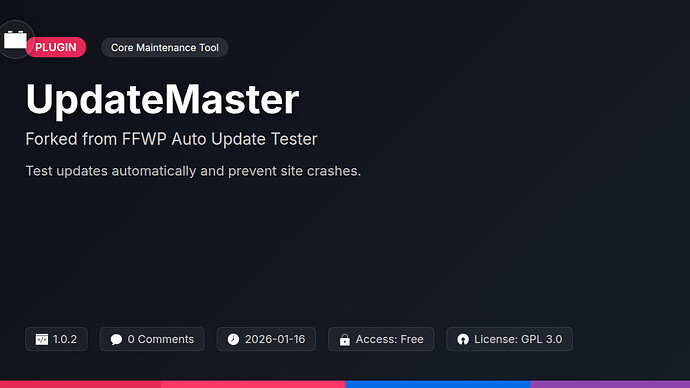 FFWP Auto Update Tester