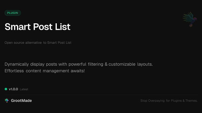 Smart Post List