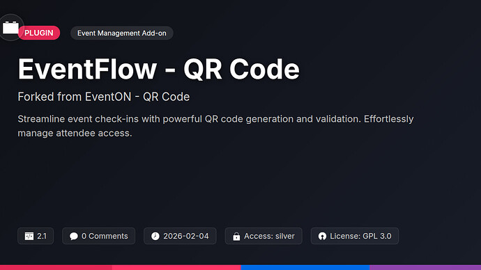 GregEvents - QR Code