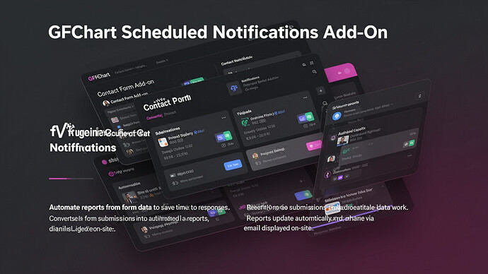 GFChart Scheduled Notifications Add-On