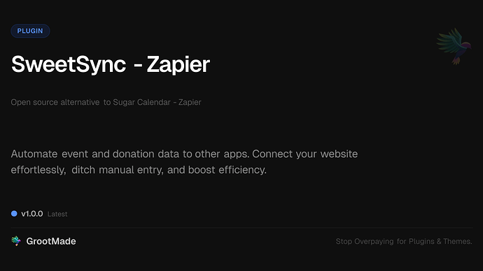 SweetSync - Zapier