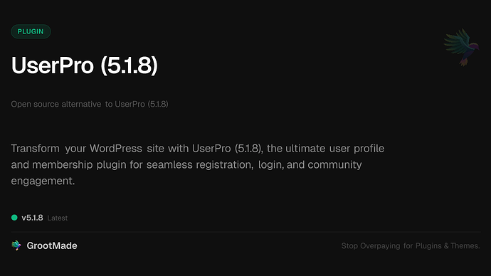 UserPro (5.1.8)