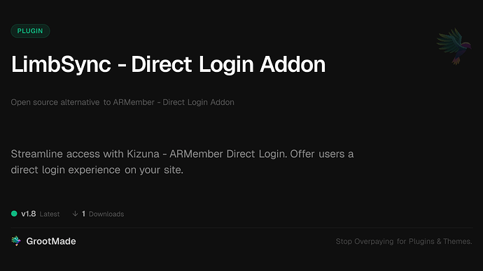 LimbSync - Direct Login Addon
