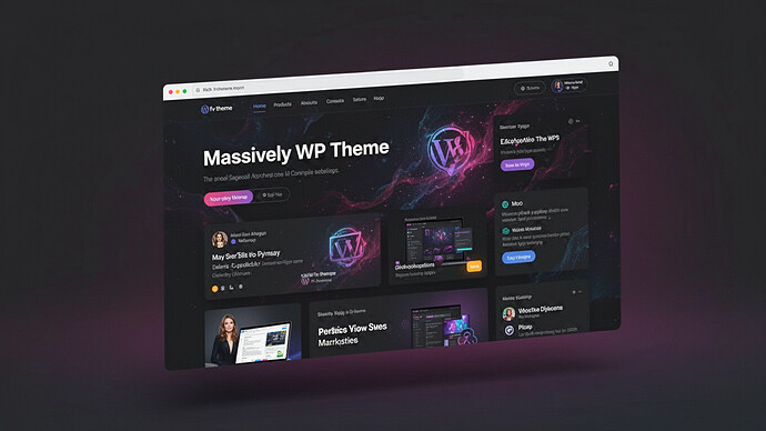 Massively WP Theme