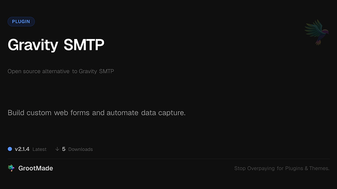 Gravity SMTP