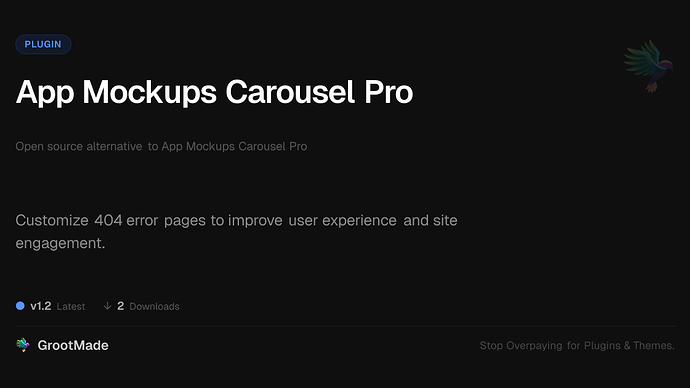 App Mockups Carousel Pro
