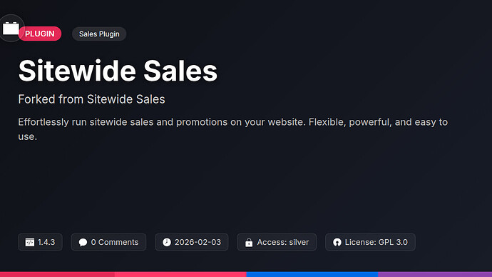 Sitewide Sales
